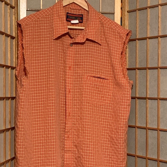 Twenty X Wrangler Orange sleeveless top size Large - Picture 1 of 4